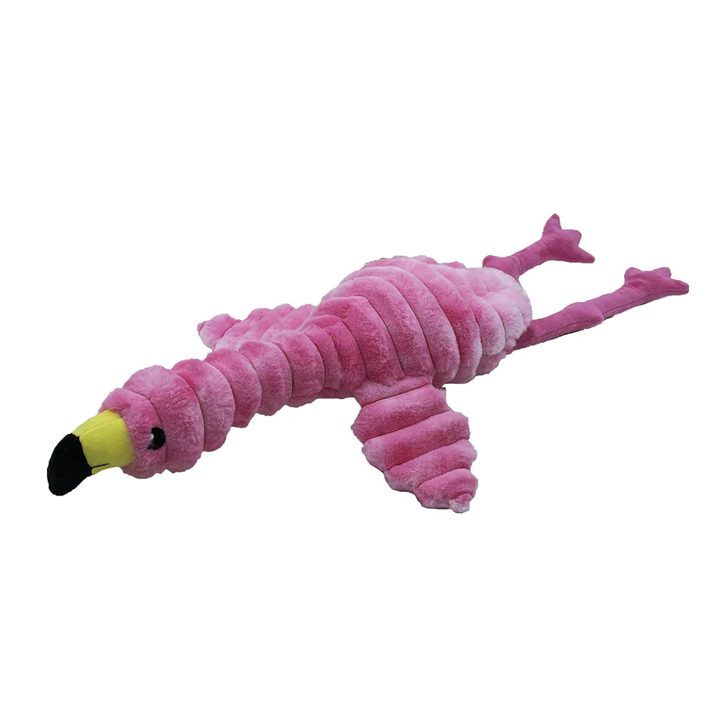 Petlou Splooting Flamingo Dog Toy, 26"