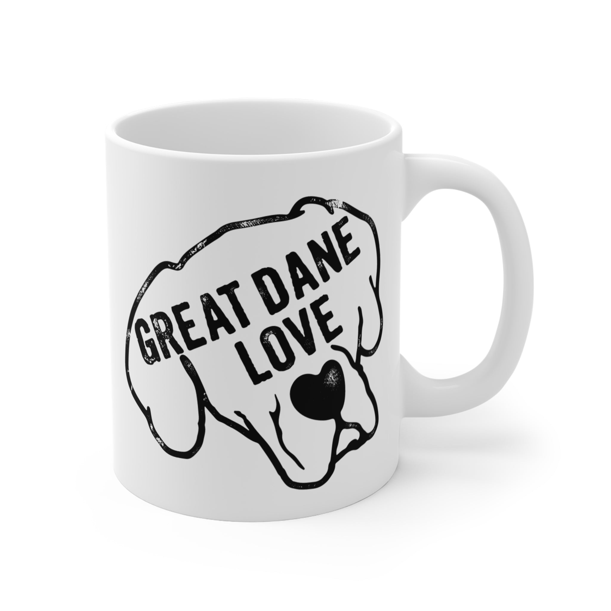 Breed Specific Love - Great Dane Mug 11 oz