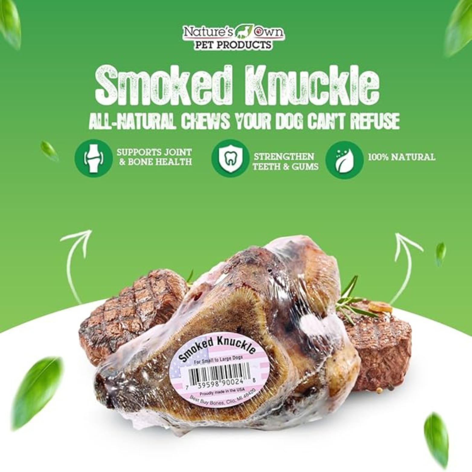 Best Buy Smoked Knuckle Bone Dog Treat