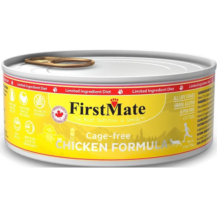 FirstMate Limited Ingredient Diet Chicken Formula Grain-Free Canned Cat Food