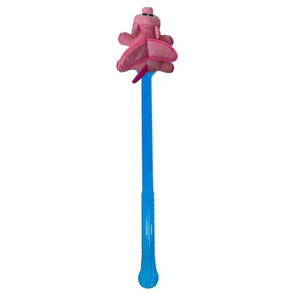 Funky Flingerz on Stick Pig Dog Toy