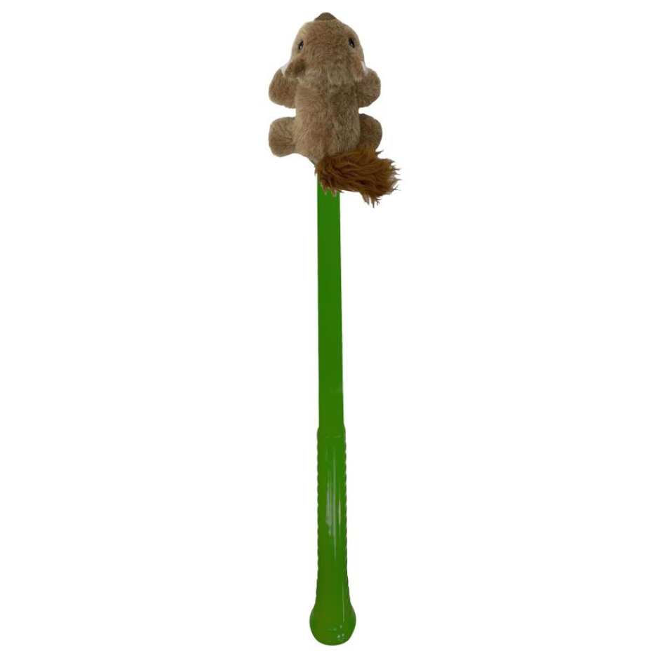 Furry Flingerz on Stick Squirrel Dog Toy