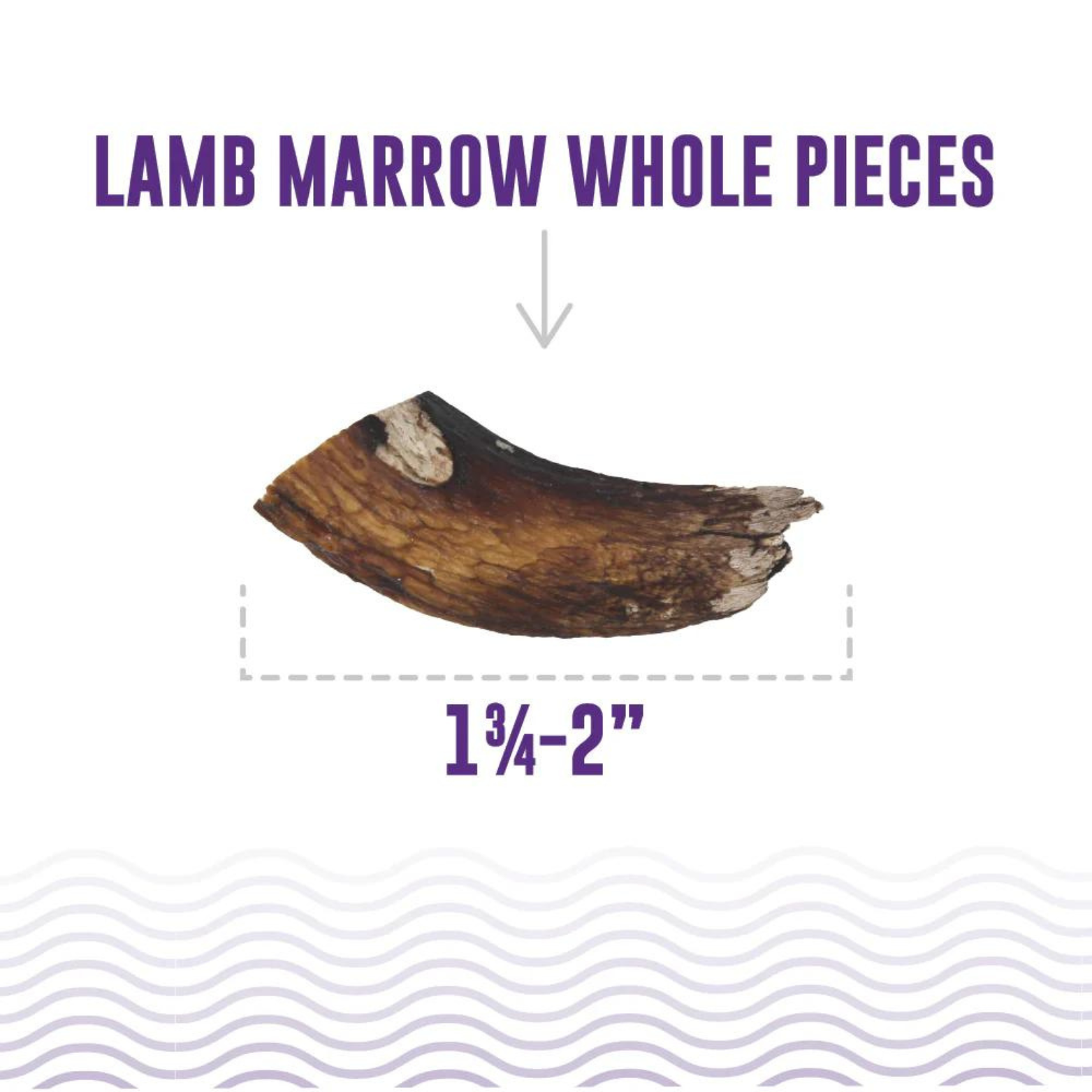 Icelandic+ Lamb Marrow Whole Pieces Dog Treats, 4 oz