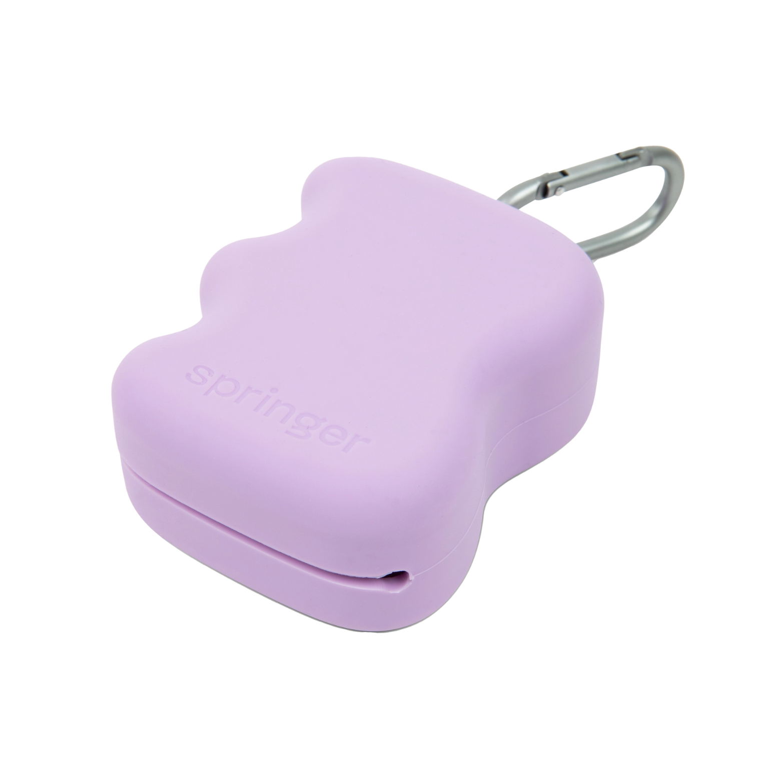 Springer Pets Silicone Dog Treat Dispenser Pouch Lilac