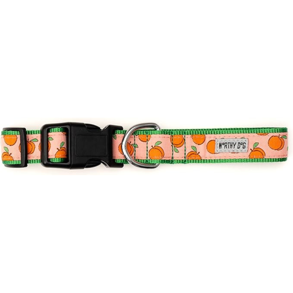 The Worthy Dog Peachy Keen Dog Collar