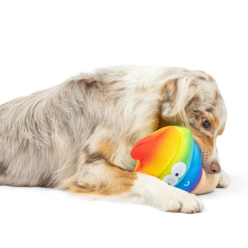 Huxley & Kent Fro-Yo Pride Plush Dog Toy