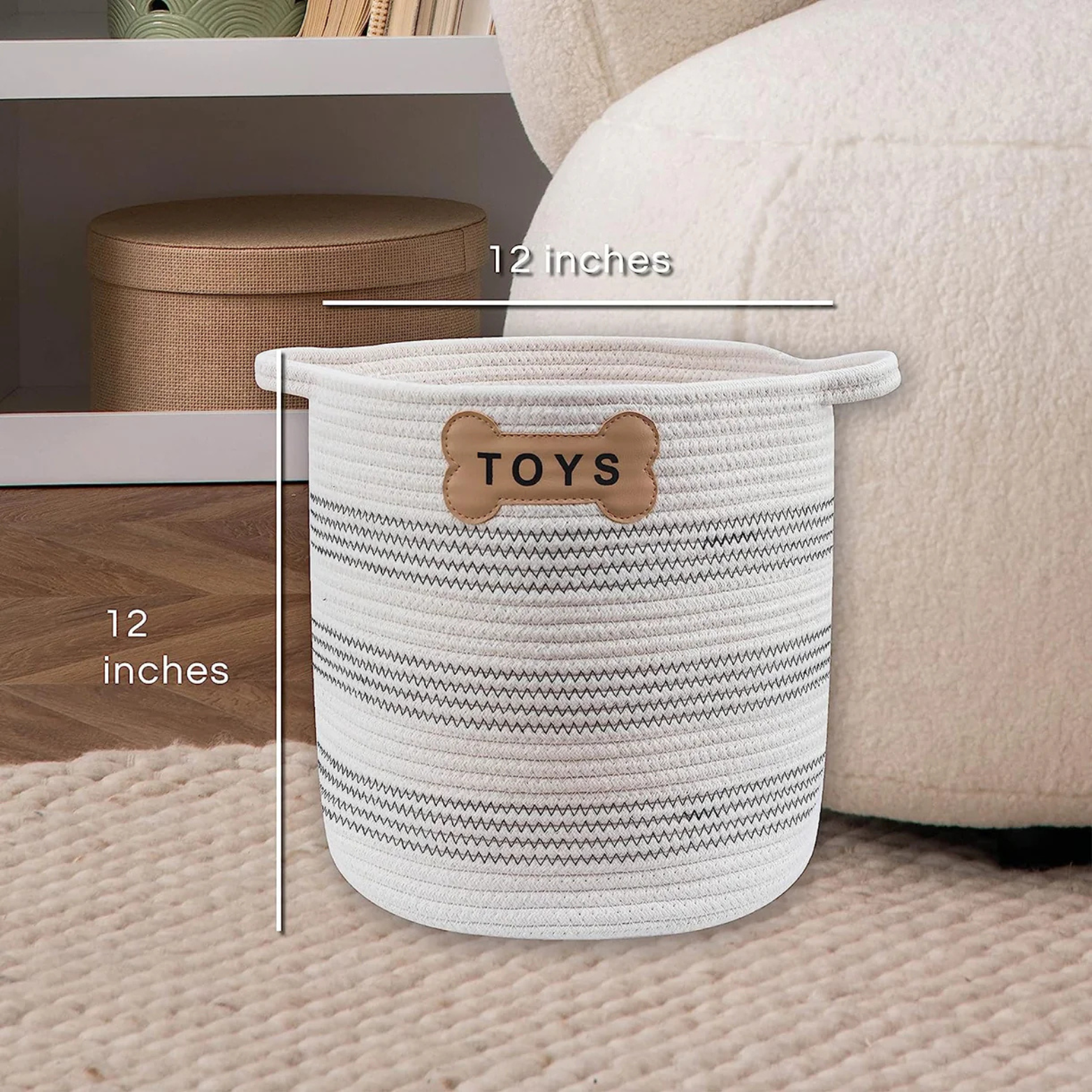 Park Life Designs Florence Pet Toy Basket