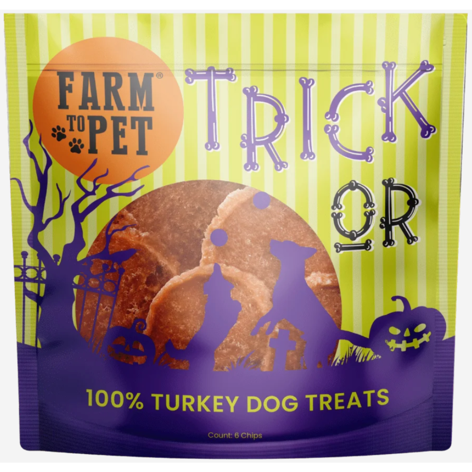 Farm To Pet Trick or Treat Monster Snack Pack Dog Treats