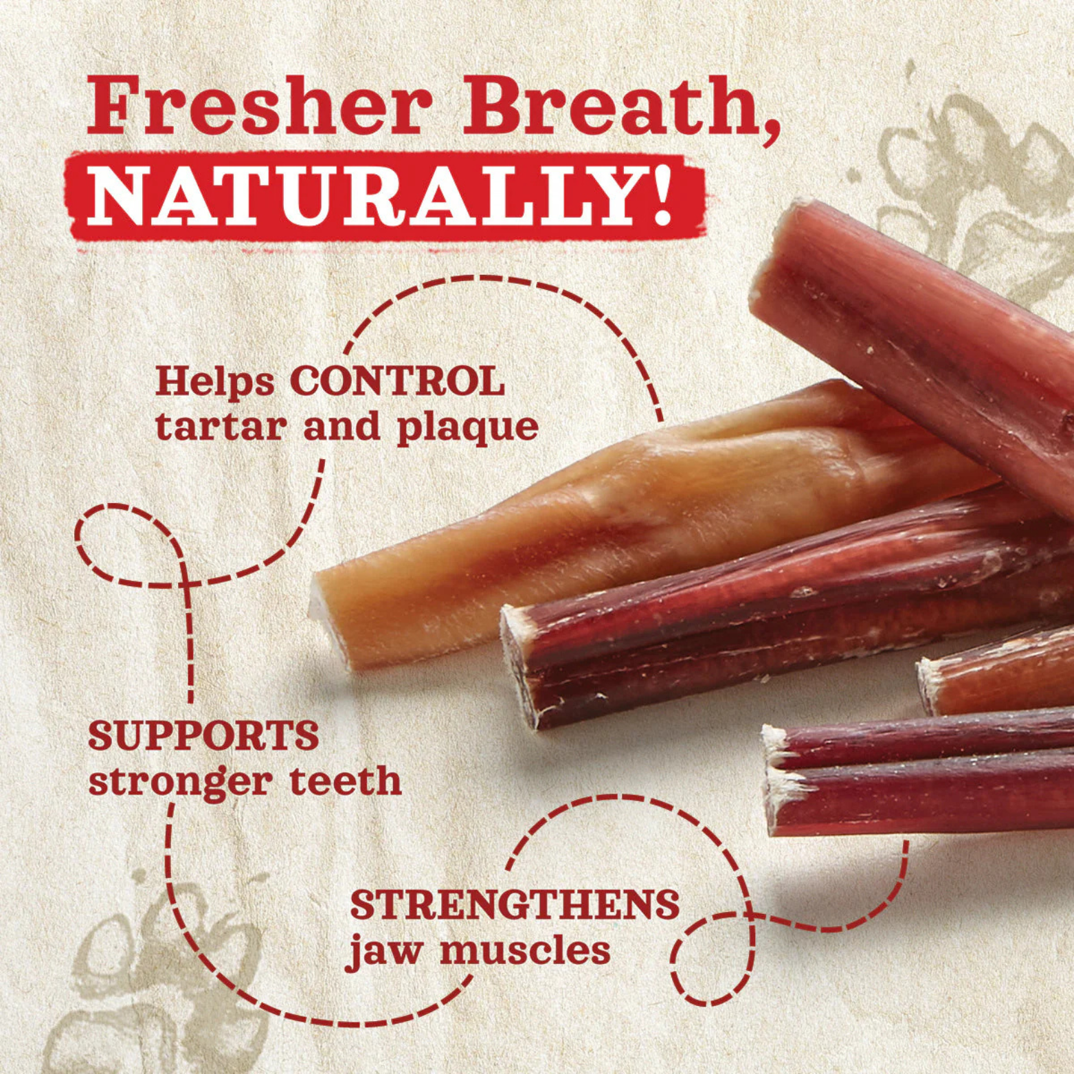 Natural Farm Bully Stick Bites Dog Chew 8 oz