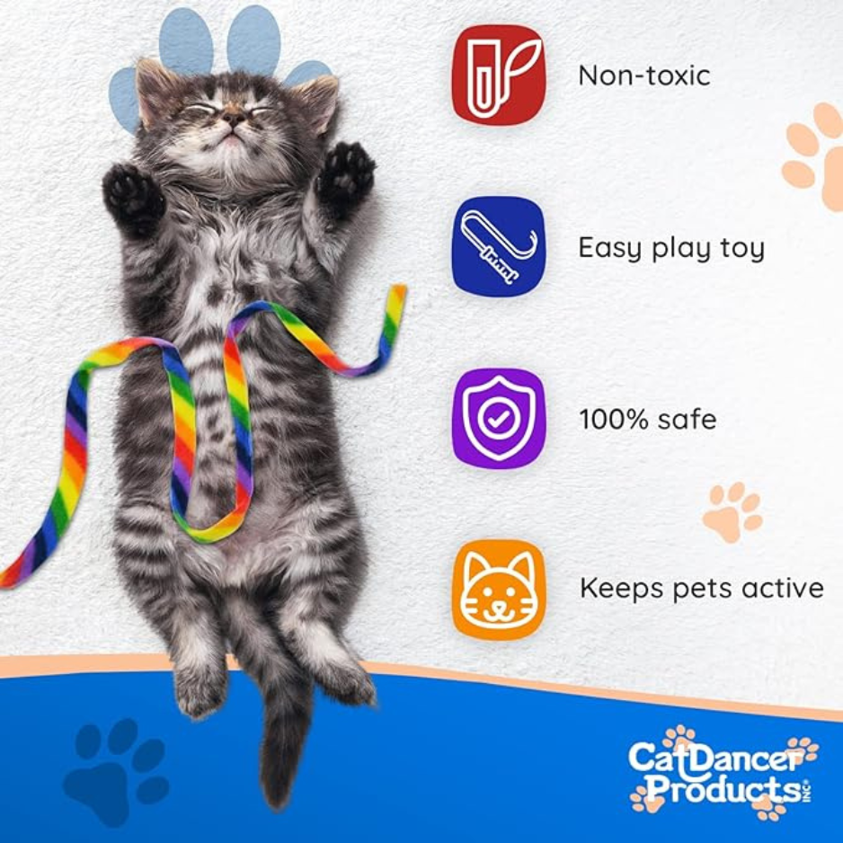 Cat Dancer Cat Charmer Rainbow Cat Toy