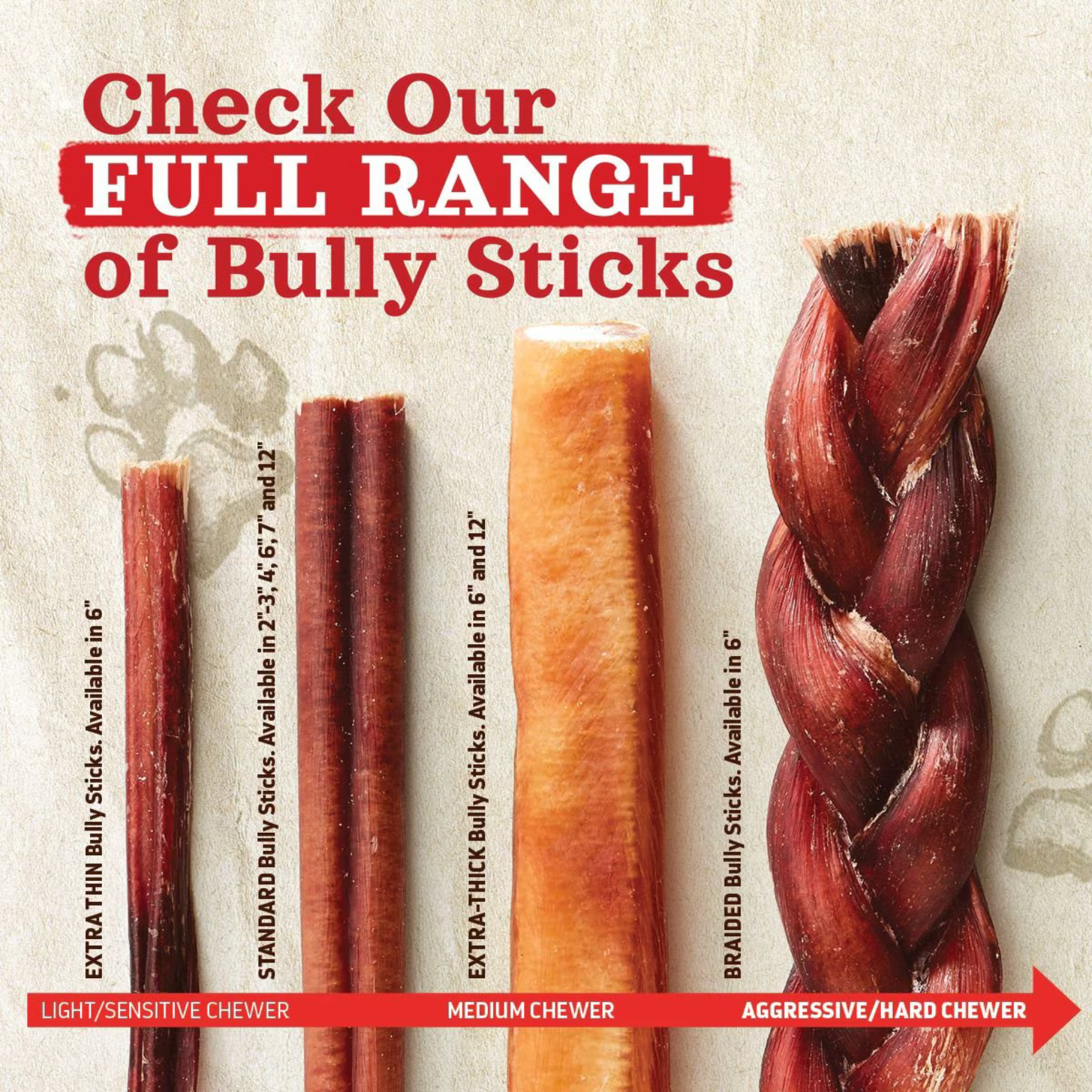 Natural Farm Odor Free Braided Bully Stick 12"