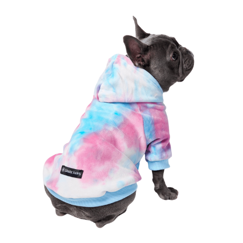 Spark Paws Velvet Dog Hoodie Snow Cone