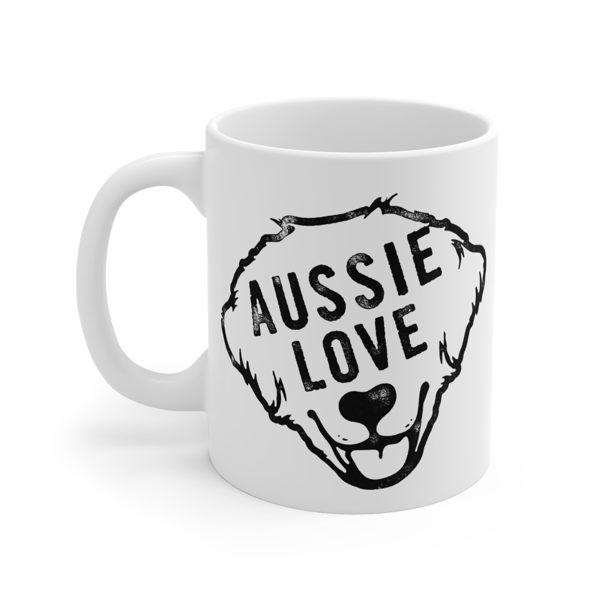 Breed Specific Love - Aussie Mug 11 oz