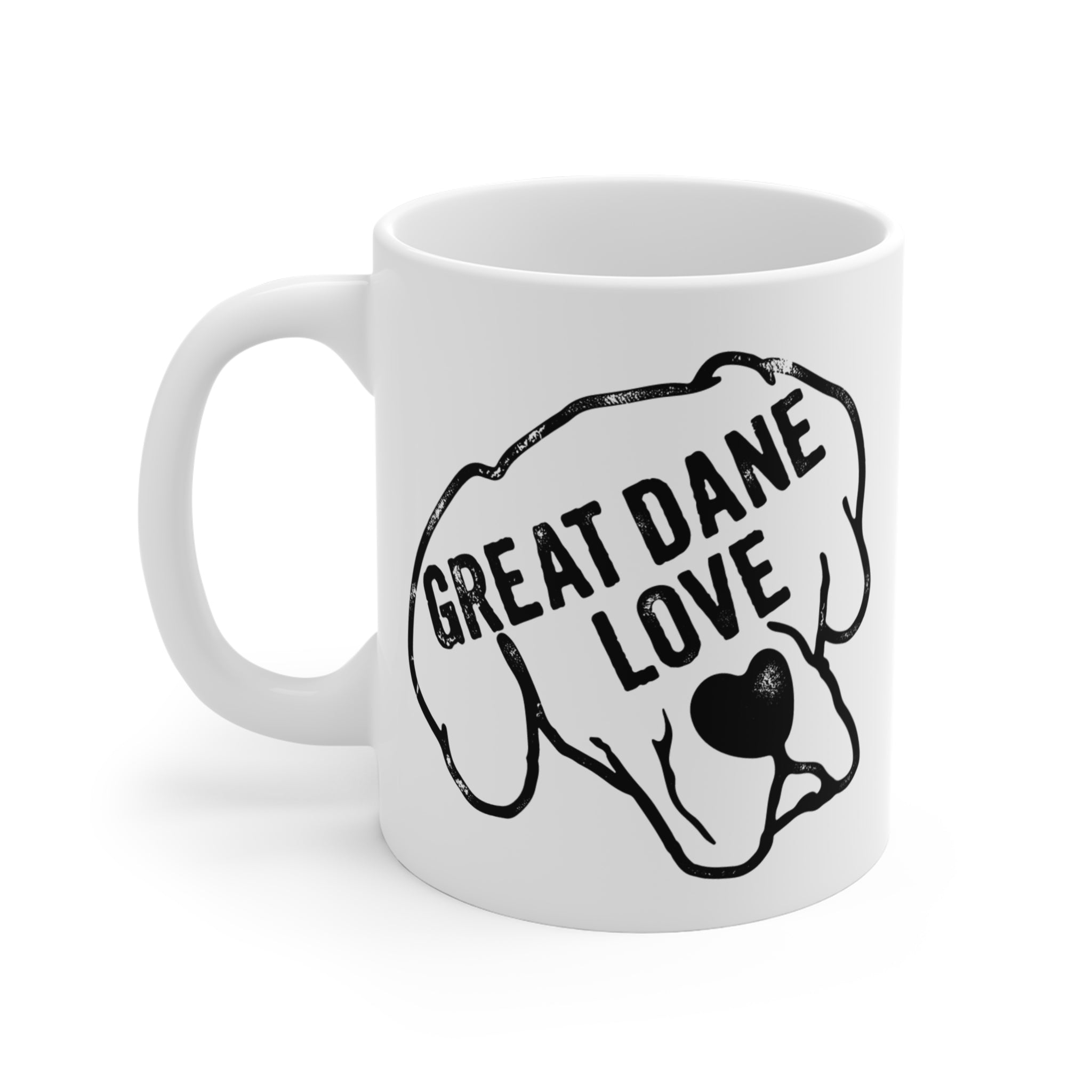 Breed Specific Love - Great Dane Mug 11 oz