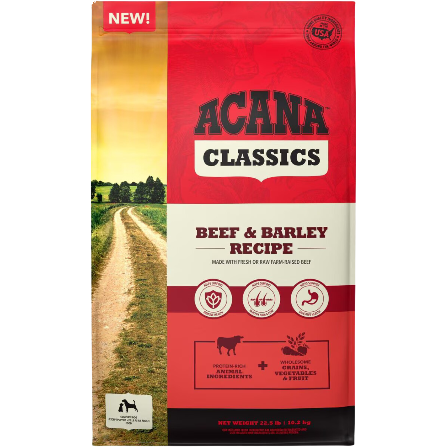 Acana Classics Beef & Barley Recipe Dry Dog Food