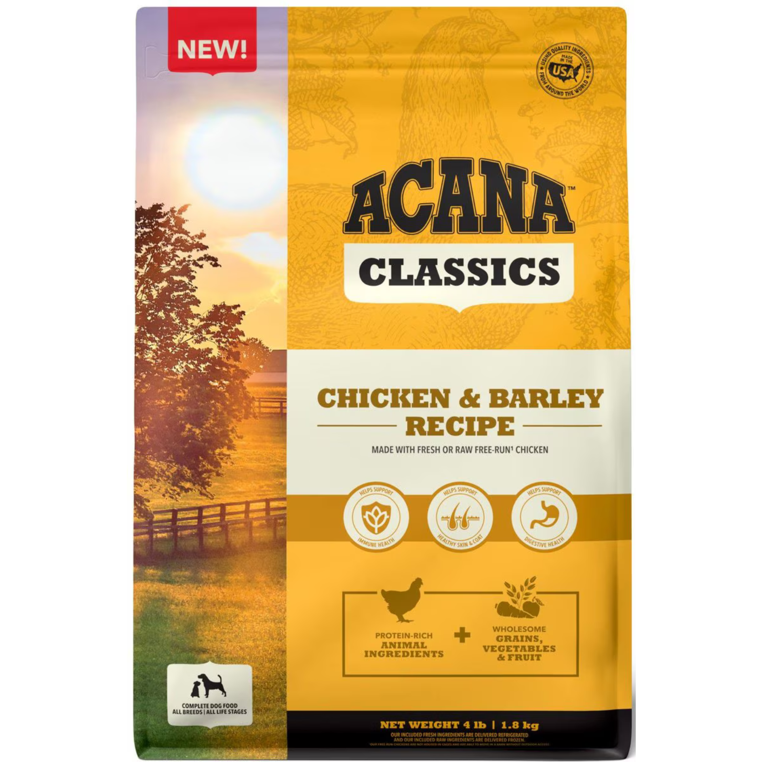 Acana Classics Chicken & Barley Recipe Dry Dog Food