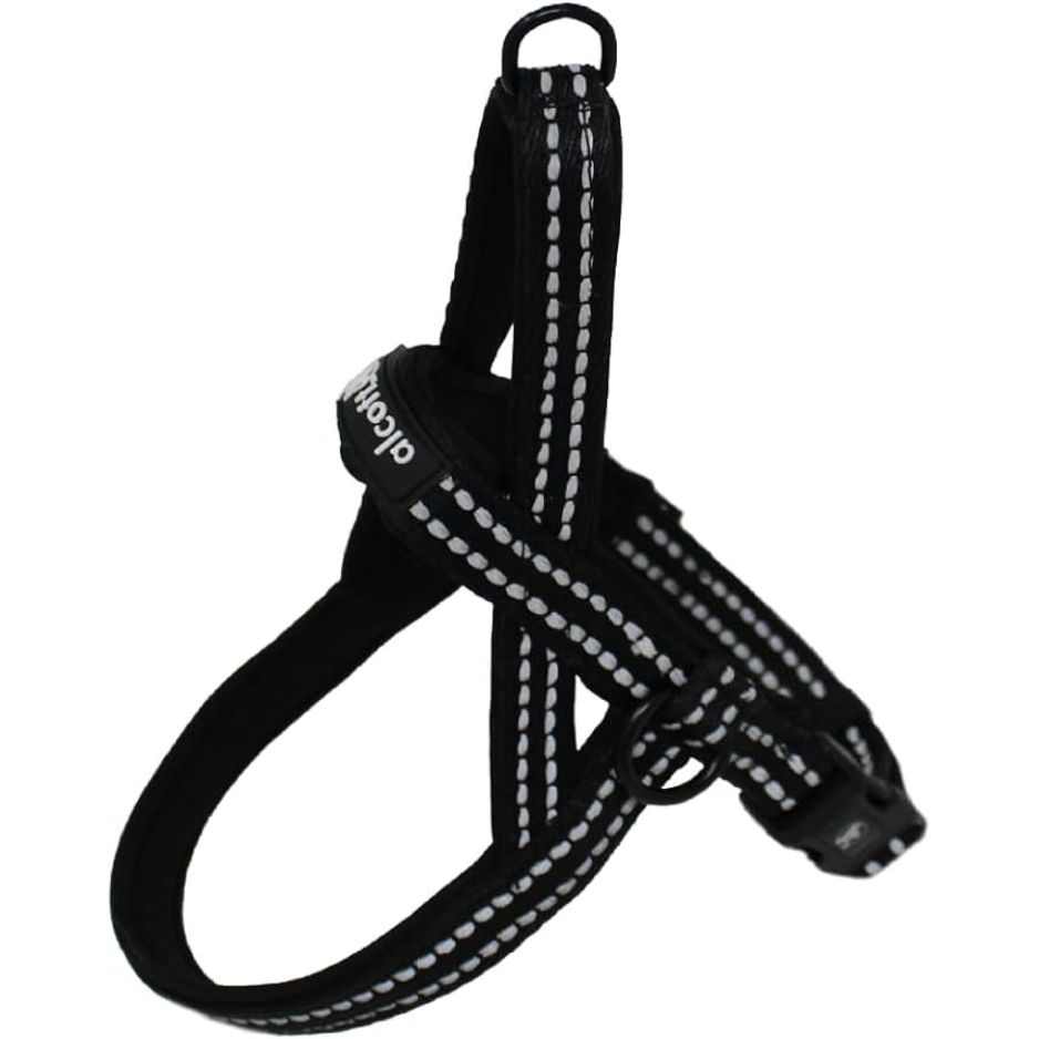 Alcott Norwegian Nylon Dog Harness Black