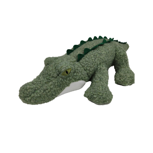 Barker's Bowtique Wildlife Collection Ellie the Alligator Dog Toy