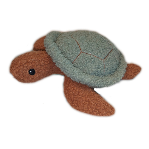 Barker's Bowtique Wildlife Collection Sammy the Sea Turtle Dog Toy