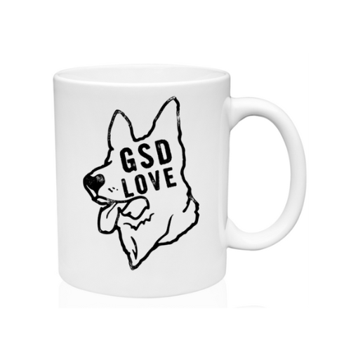 Breed Specific Love - German Shepard Dog Mug 11 oz