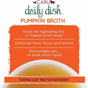 Caru Daily Dish Pumpkin Broth for Dogs & Cats 1.1 lbs - Mutts & Co.