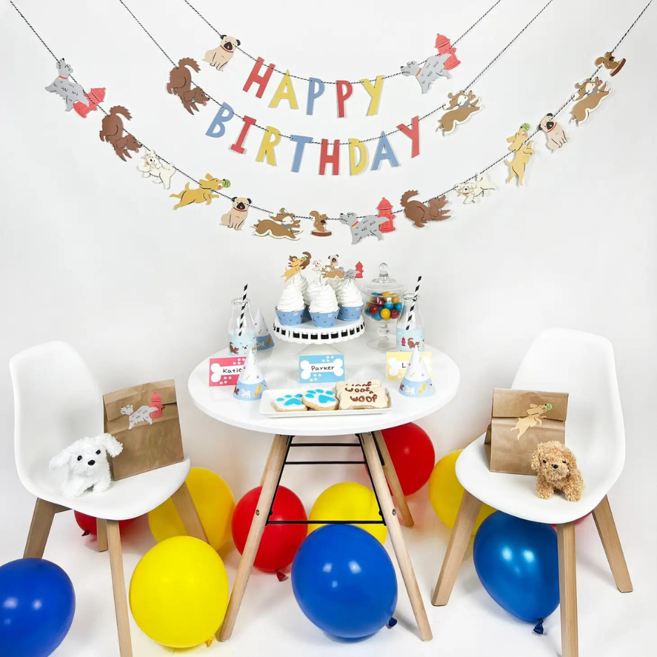 Merrilulu Happy Birthday Banner - Mutts & Co.