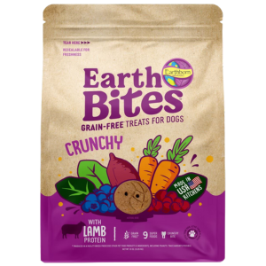 Earthborn Holistic Grain Free EarthBites Lamb Crunchy Treats For Dogs 10oz - Mutts & Co.