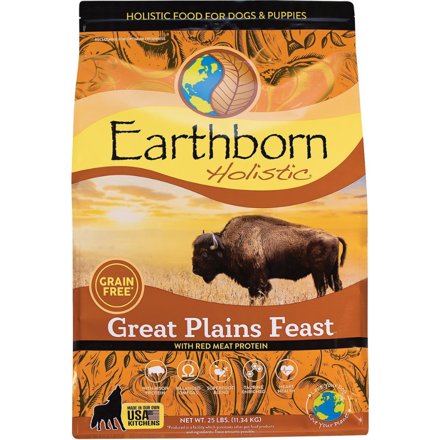 Earthborn Holistic Great Plains Feast Grain-Free Natural Dry Dog Food - Mutts & Co.