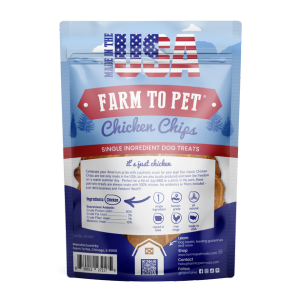 Farm To Pet Americana Chicken Chips Dog Treats