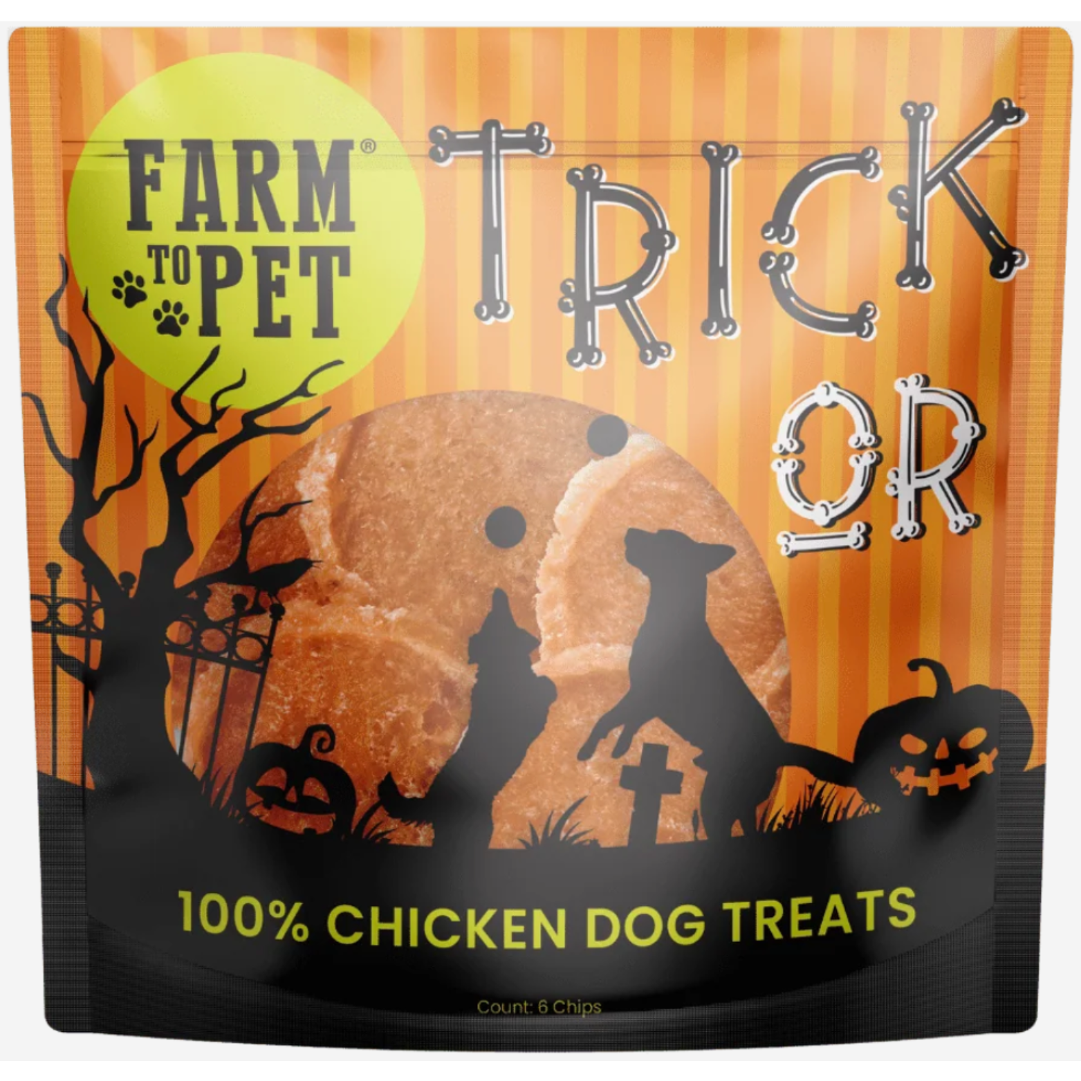 Farm To Pet Trick or Treat Monster Snack Pack Dog Treats