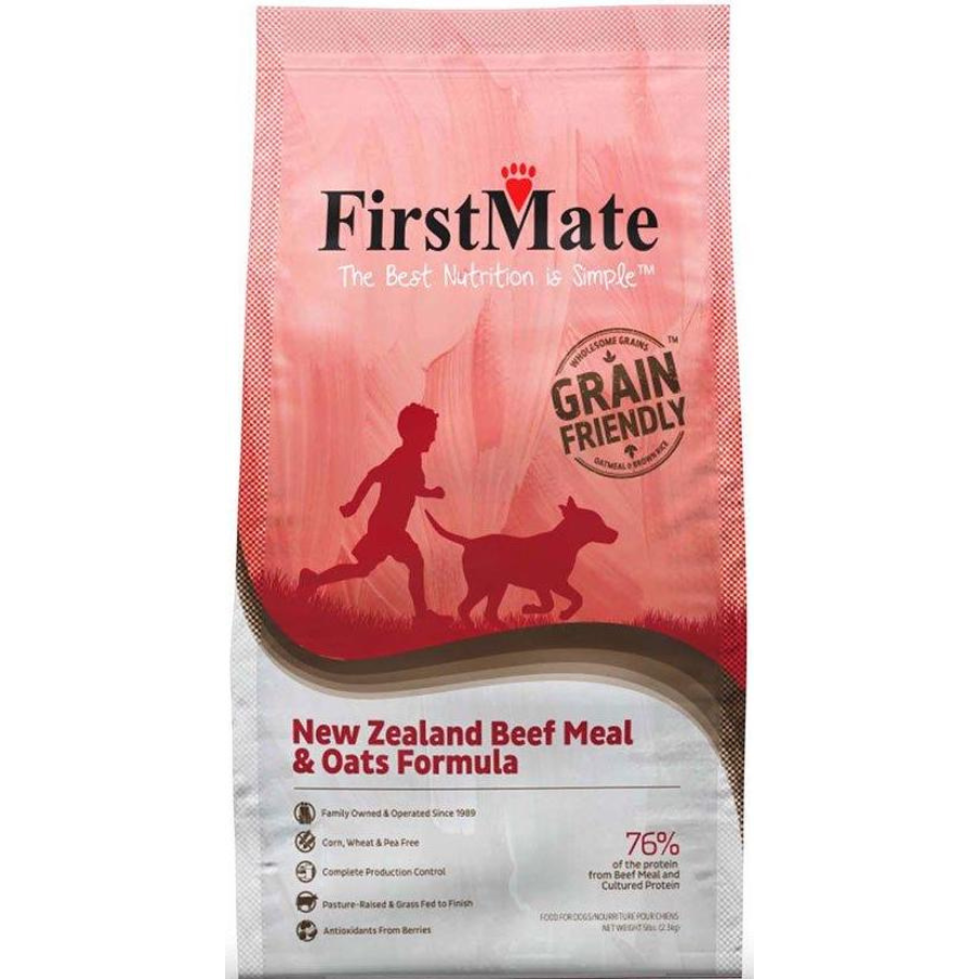 FirstMate Grain Friendly New Zealand Beef & Oats Dry Dog Food