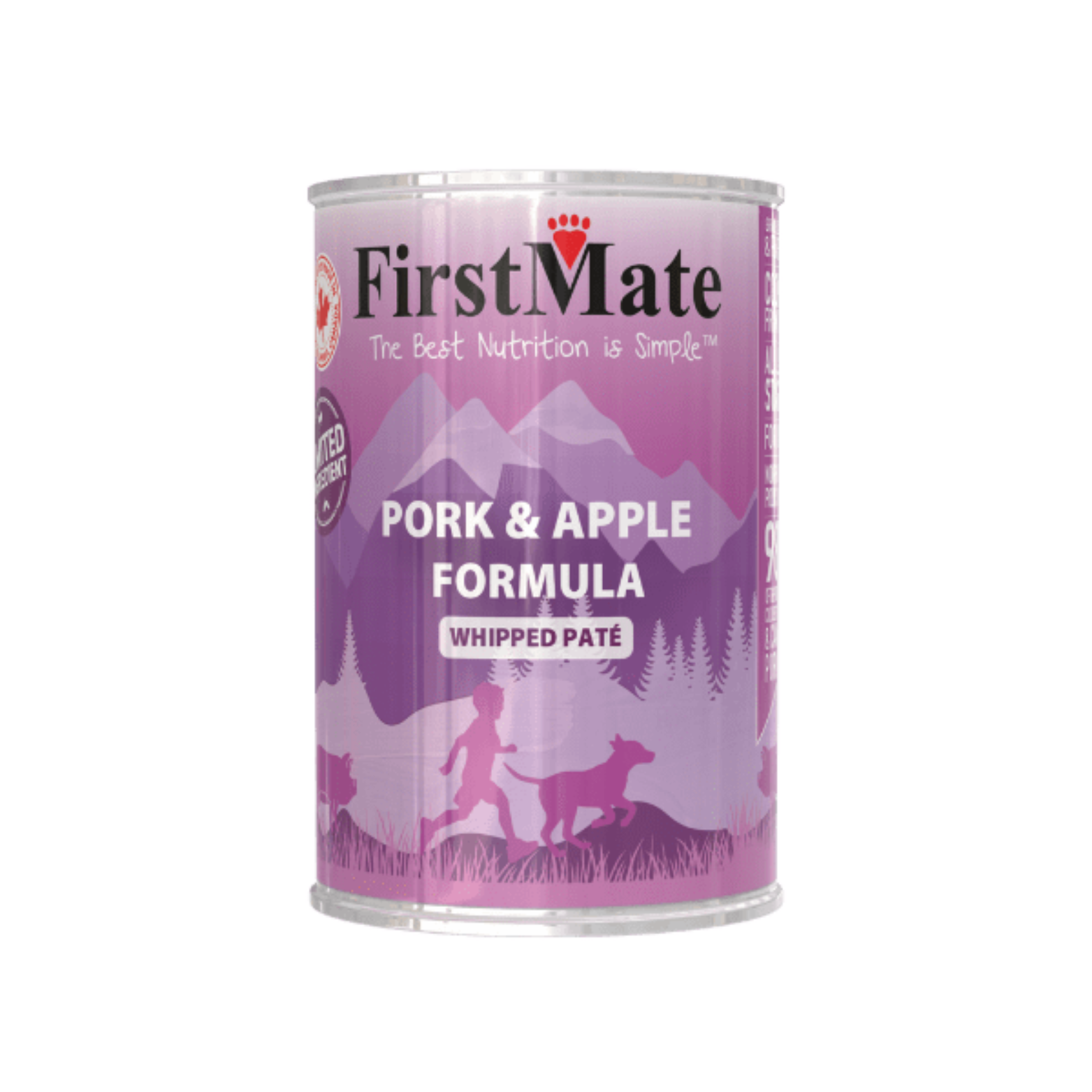 FirstMate Limited Ingredient Pork & Apple Formula Canned Dog Food