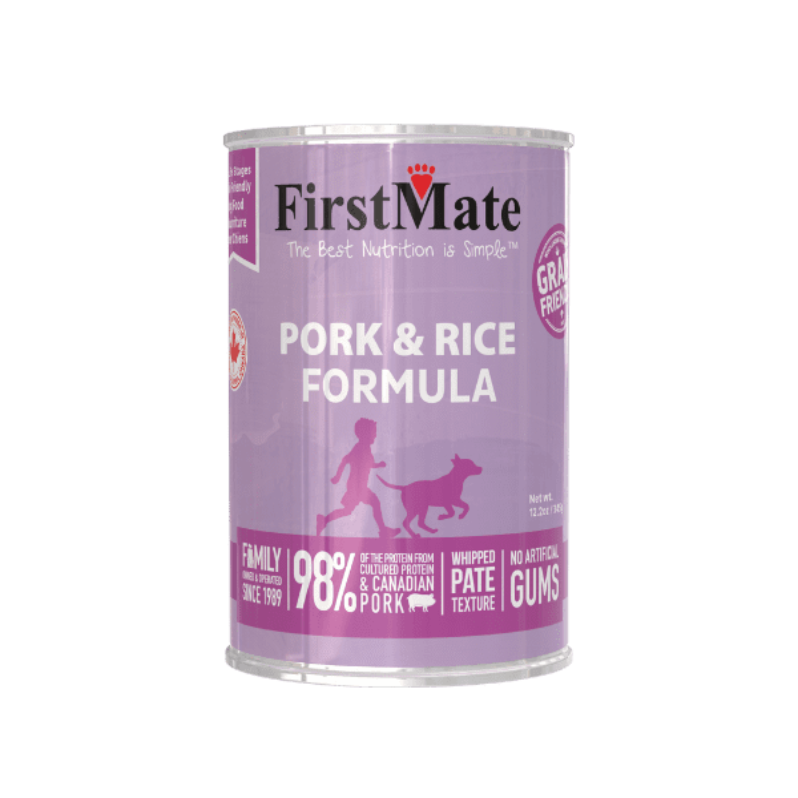 FirstMate Pork & Rice Formula Canned Dog Food