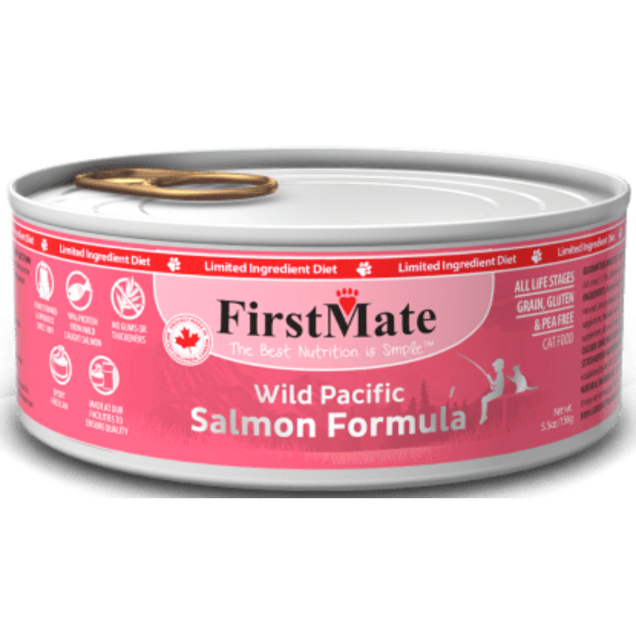 FirstMate Salmon Formula Limited Ingredient Grain-Free Canned Cat Food