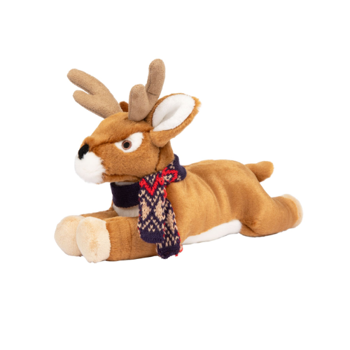 Fluff & Tuff Holiday Robby Reindeer Plush Dog Toy