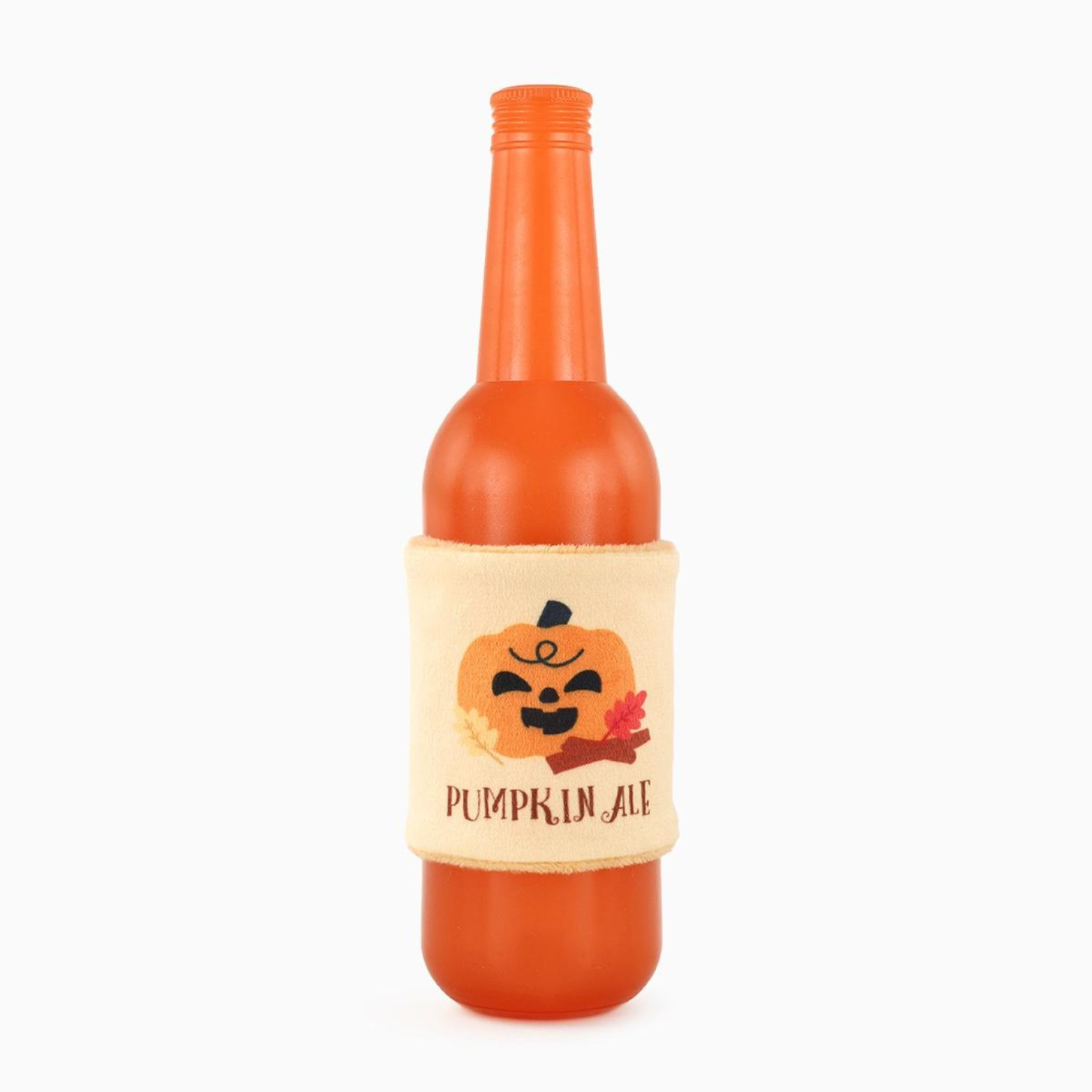 Hugsmart Howloween Night Pumpkin Ale Rubber Dog Toy