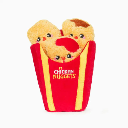 Hugsmart Pet Food Party Chicken Nuggets Interactive Dog Toy