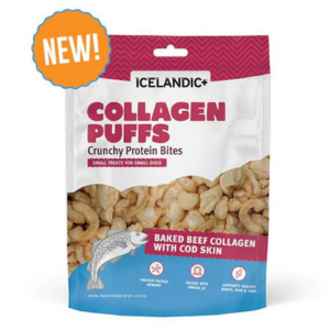 Icelandic+ Beef Collagen Puffs Bites with Cod Skin For Dogs - Mutts & Co.