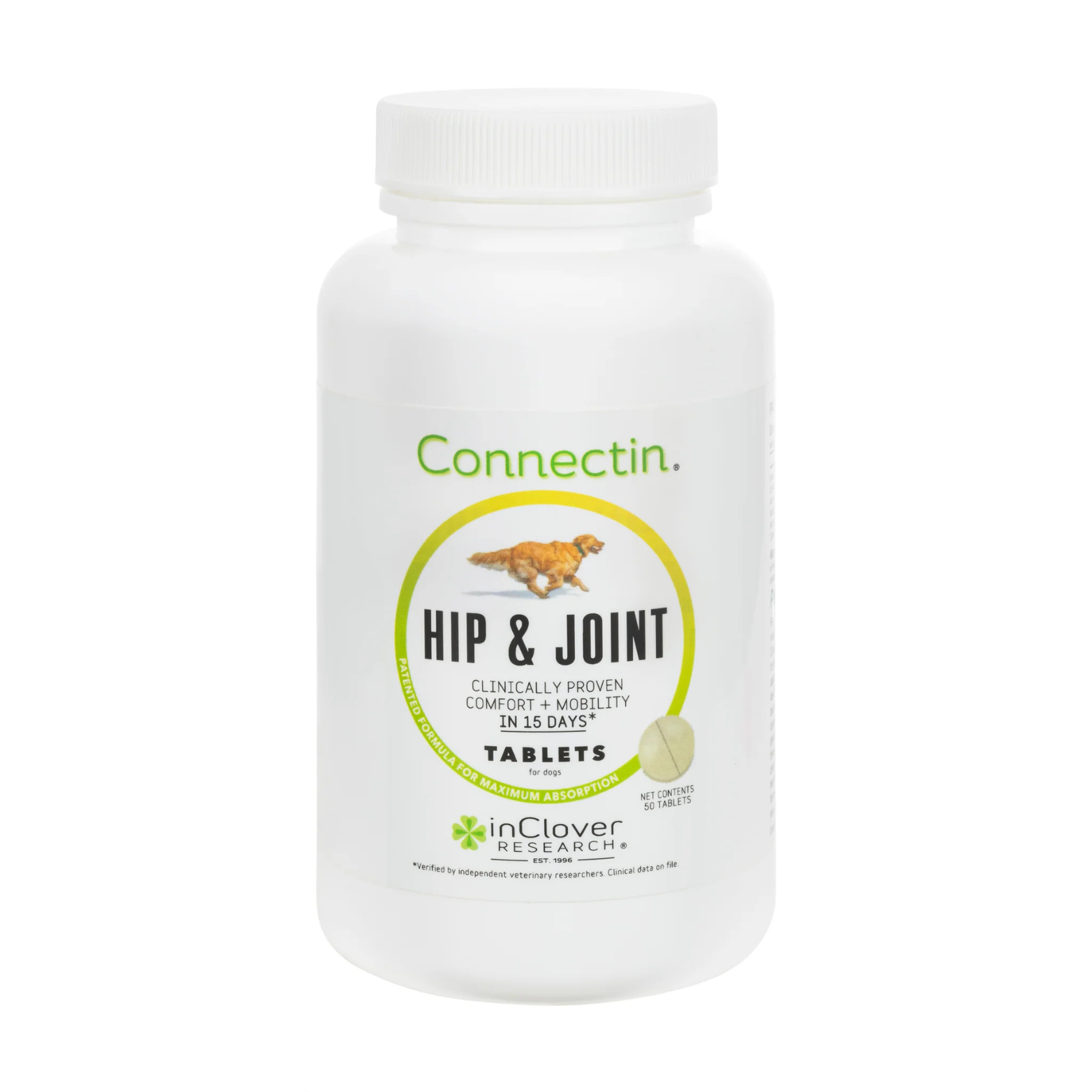 InClover Canine Connectin Clinically Proven Hip & Joint Supplement, Tablets