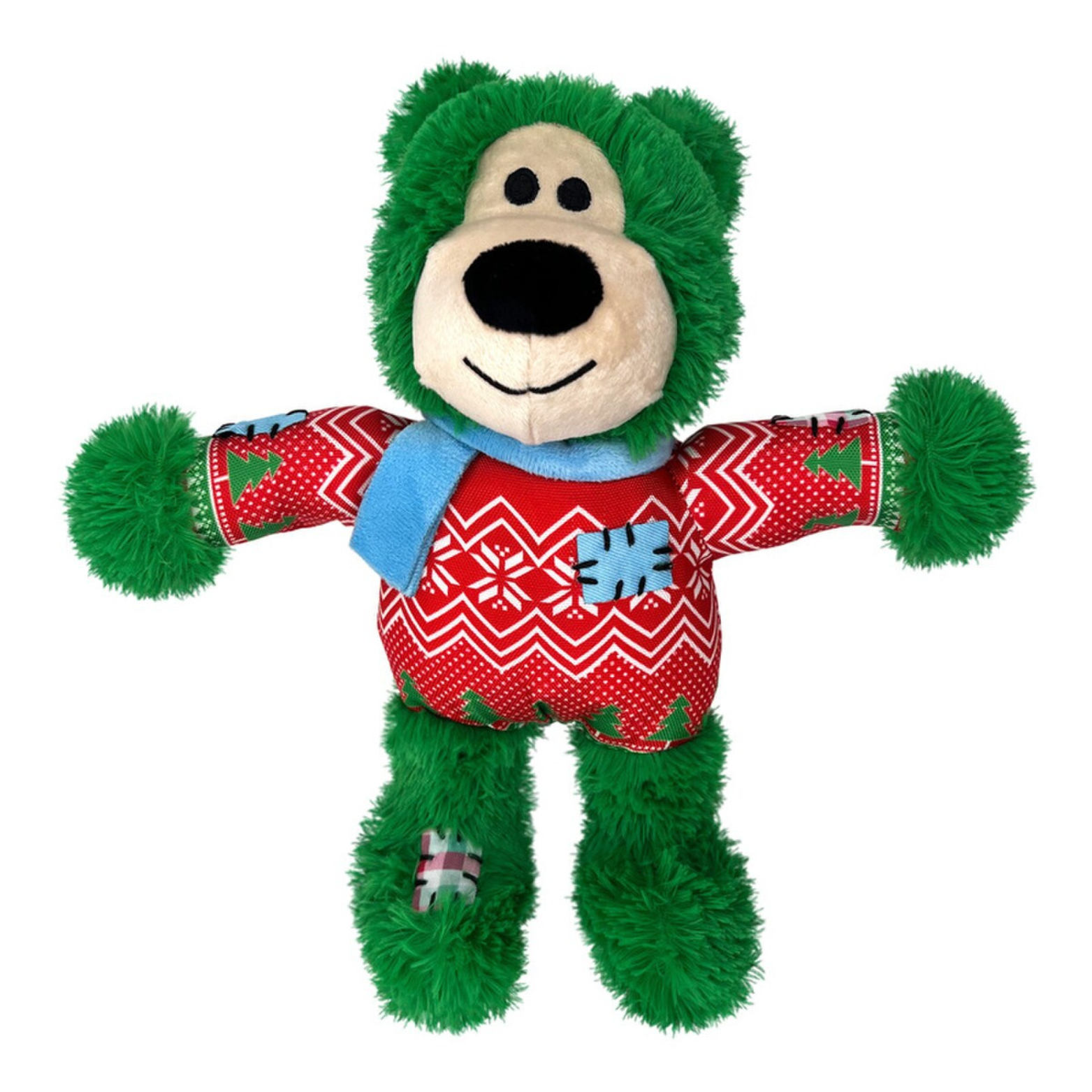 KONG Holiday Wild Knots Bear Dog Toy