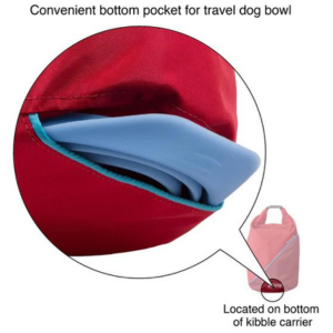 Kurgo Dog Kibble Carrier Travel Food Container - Mutts & Co.