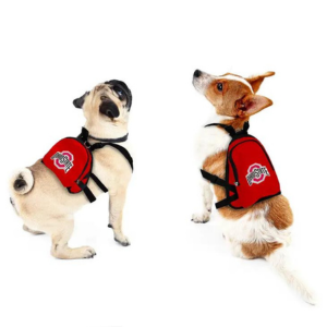 Little Earth Products NCAA Ohio State Buckeyes Pet Mini Backpack - Mutts & Co.