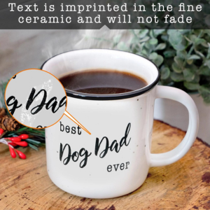 MAINEVENT Best Dog Dad Ever Mug - Mutts & Co.