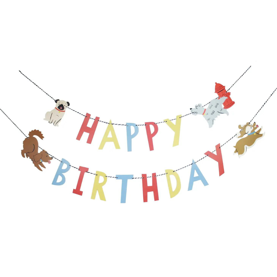 Merrilulu Happy Birthday Banner - Mutts & Co.