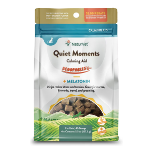 NaturVet Scoopables Quiet Moments Cat Chews 5.5 oz - Mutts & Co.