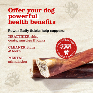 Natural Farm Power Bully Stick 12" - Mutts & Co.