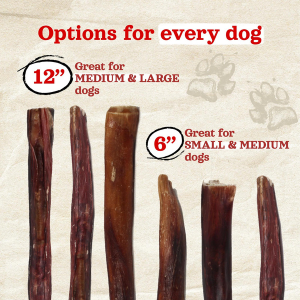 Natural Farm Power Bully Stick 6" - Mutts & Co.