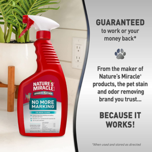 Nature's Miracle Advanced Platinum No More Marking Pet Stain & Odor Remover, 24 oz - Mutts & Co.