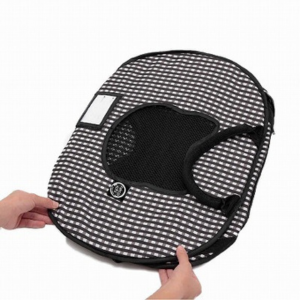 Necoichi Ultralite Pop-Up Cat Carrier Black - Mutts & Co.