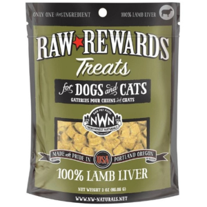 Northwest Naturals Freeze-Dried Lamb Liver Dog and Cat Treats 3 oz - Mutts & Co.